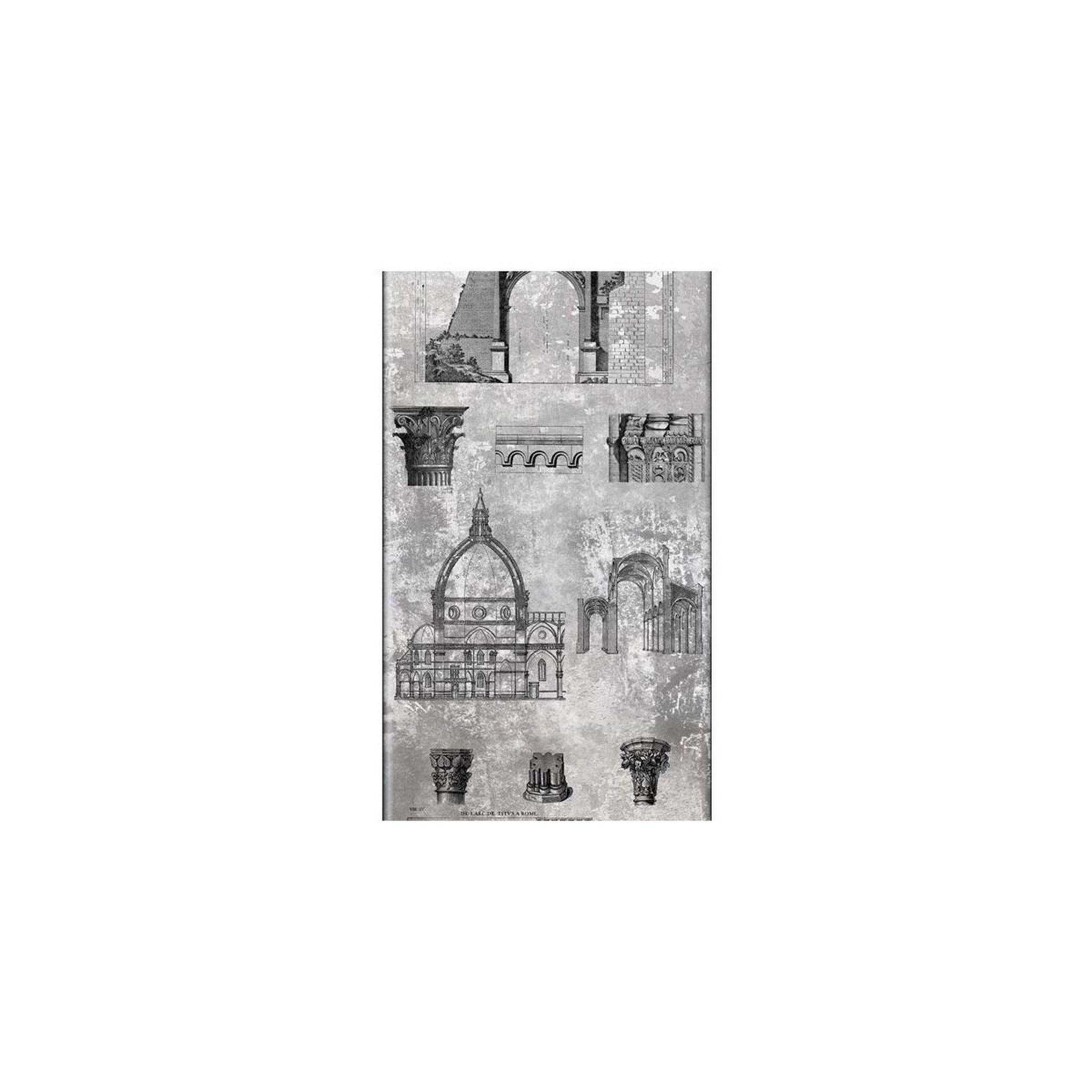 Voir la diapositive 2 : Paris Prix Papier peint  architectural gems  50x1000cm