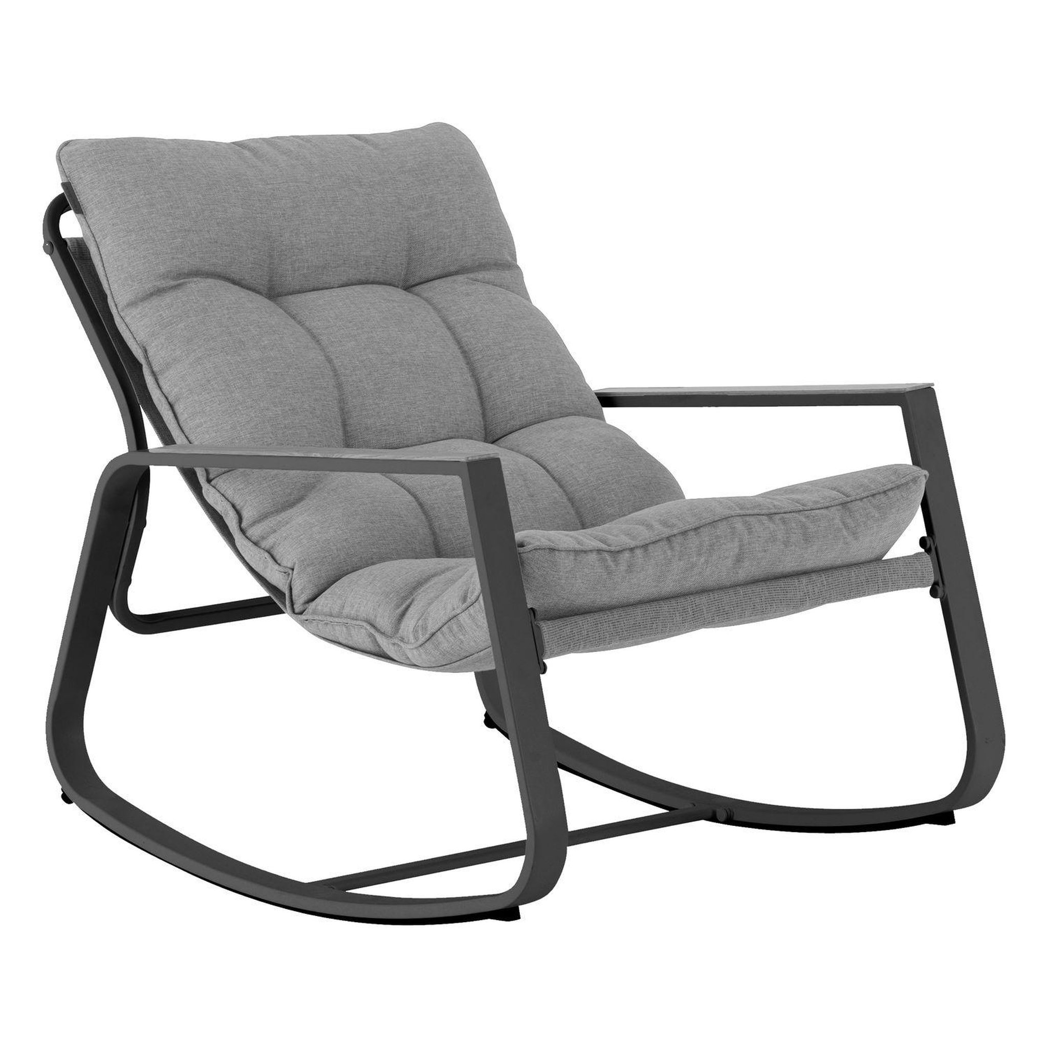 Voir la diapositive 1 : HESPERIDE Fauteuil de jardin à bascule felinio