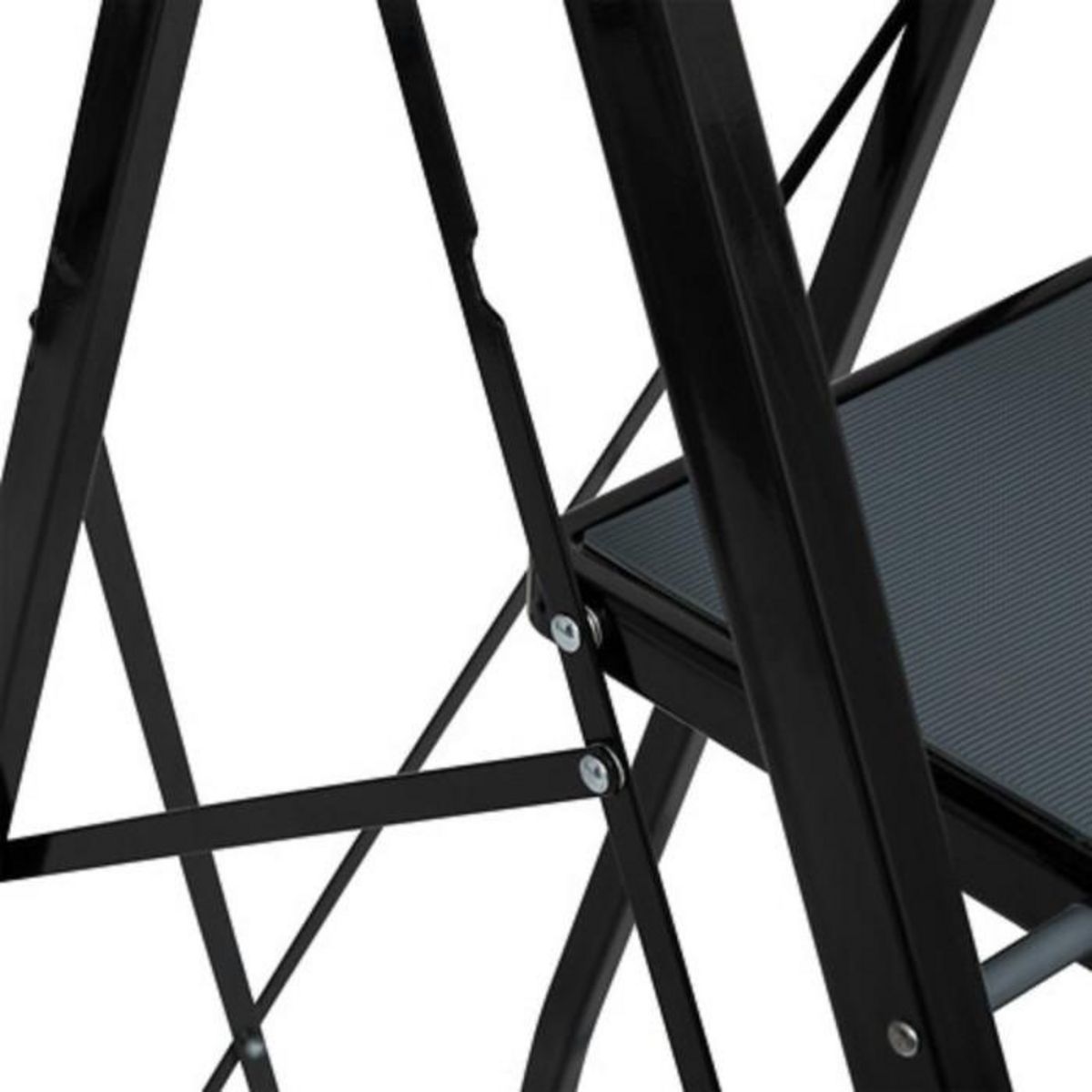 FIVE Escabeau 4 Marches  Pliant  124cm Noir