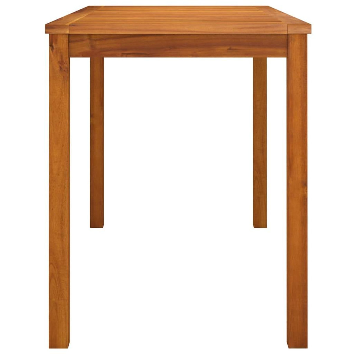 VIDAXL Table de jardin 110x55x67 cm Bois d'acacia solide