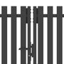 Voir la diapositive 4 : VIDAXL Portail de cloture de jardin Acier 4x2,5 m Anthracite