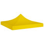 Voir la diapositive 1 : VIDAXL Toit de tente de reception 3x3 m Jaune 270 g/m^2