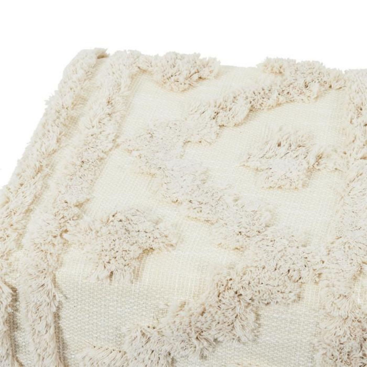 Paris Prix Banc Design en Bois  Mirage  60cm Blanc & Beige