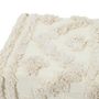 Voir la diapositive 4 : Paris Prix Banc Design en Bois  Mirage  60cm Blanc & Beige