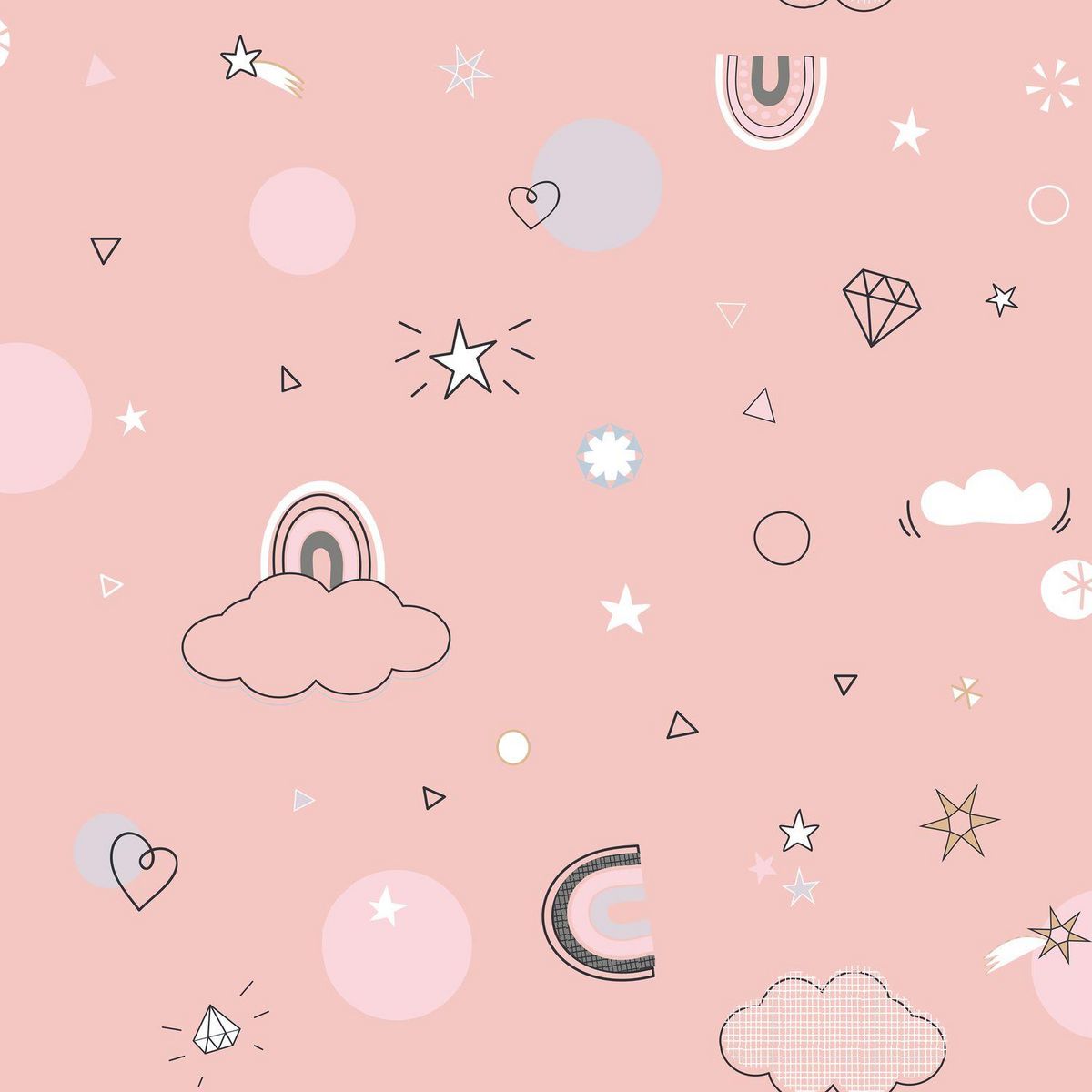 ATMOSPHERA Parure de lit enfant licorne - 100% coton 57 fils/cm² - 140 x 200 cm