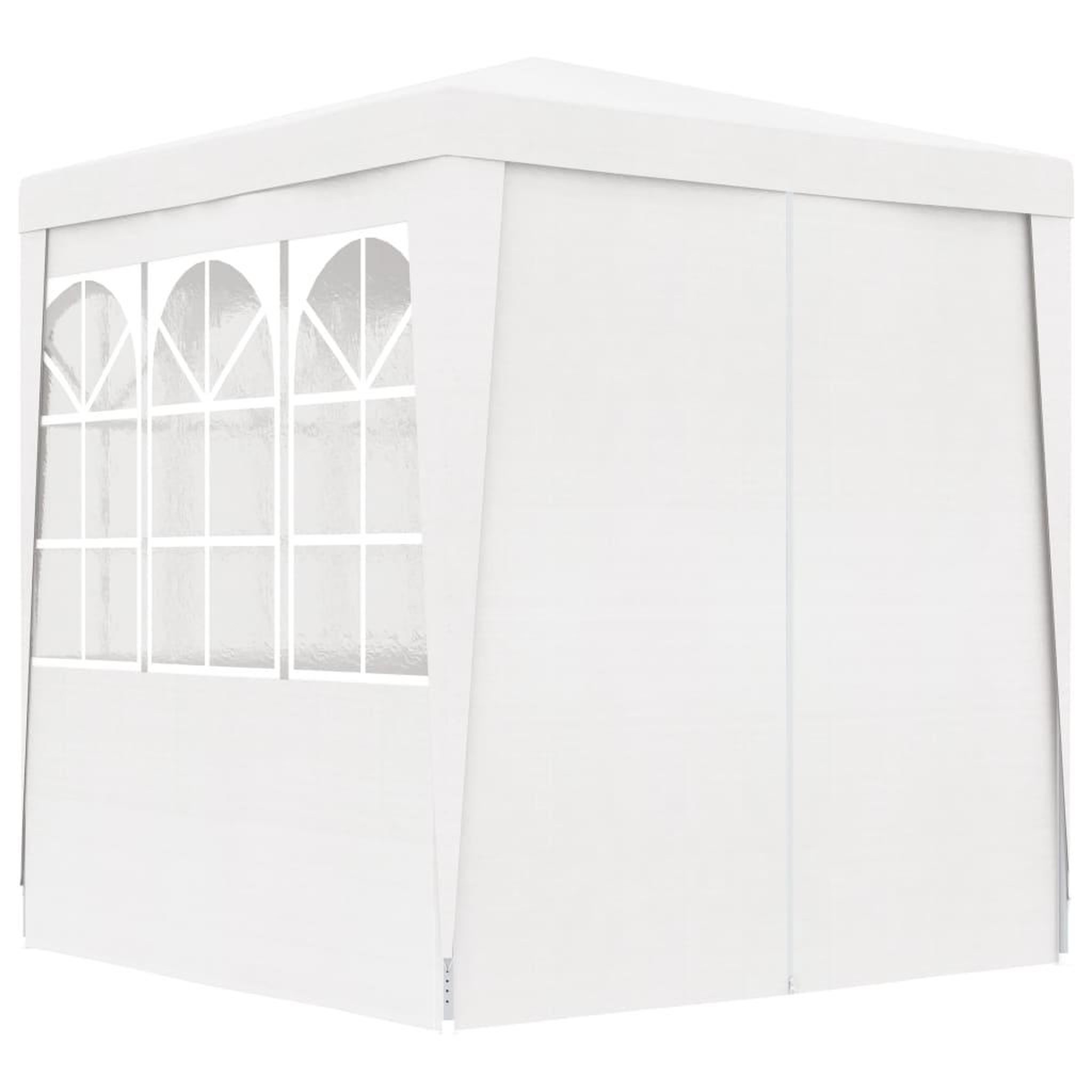 Voir la diapositive 4 : VIDAXL Tente de reception avec parois laterales 2,5x2,5m Blanc 90 g/m^2