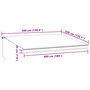 Voir la diapositive 6 : VIDAXL Auvent manuel retractable anthracite et blanc 500x300 cm