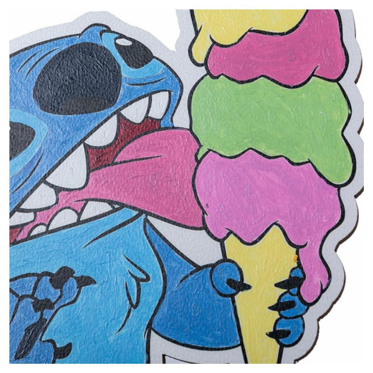 Oz International Figurine Stitch à peindre