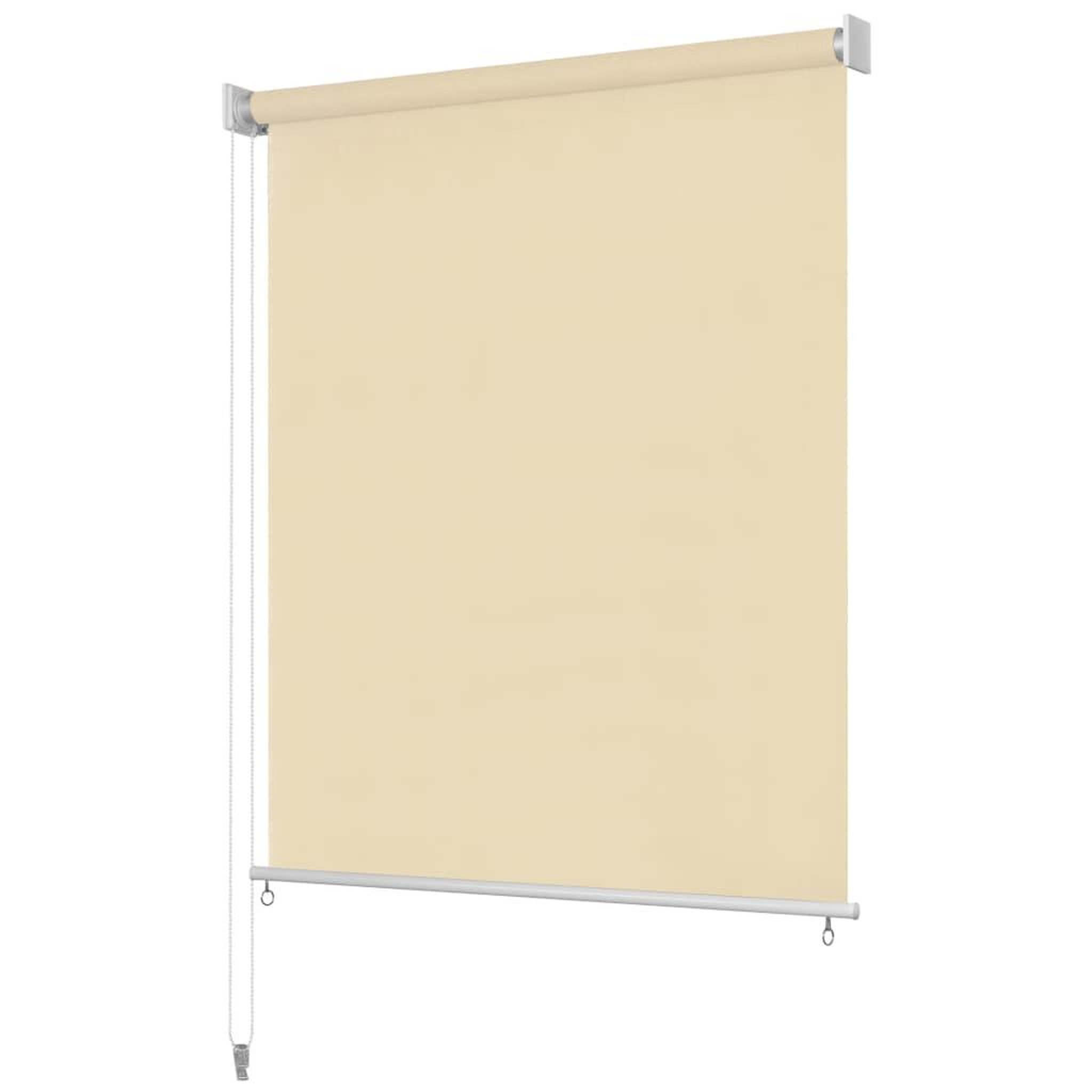 VIDAXL Store roulant d'exterieur 140 x 230 cm Creme