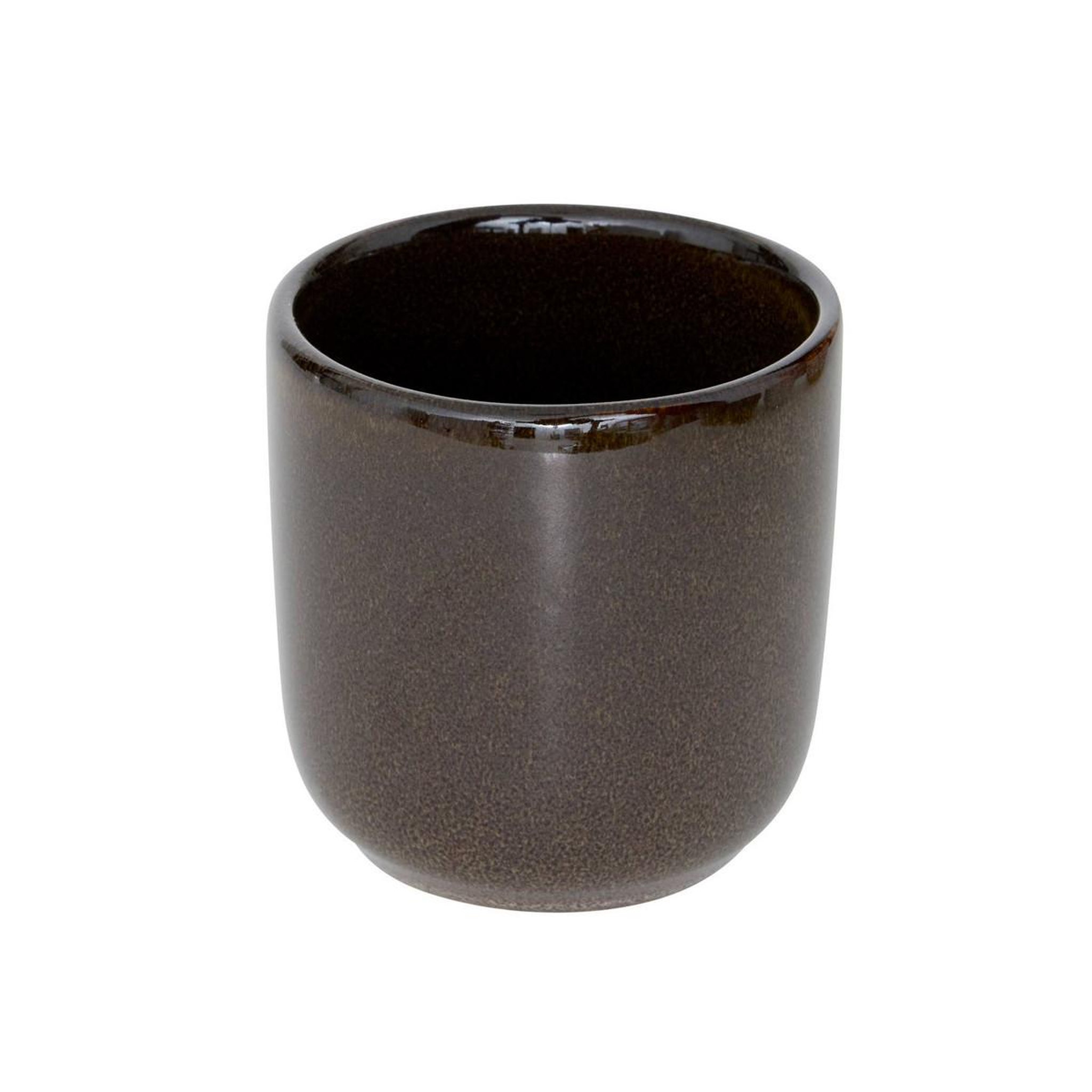 Voir la diapositive 2 : SECRET DE GOURMET Lot de 6 tasses à café  terre inconnue  10cl marron
