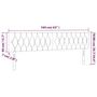 Voir la diapositive 6 : VIDAXL Tete de lit a LED Taupe 160x7x78/88 cm Tissu