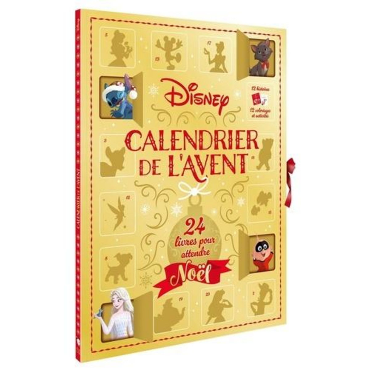 CALENDRIER DE L'AVENT DISNEY. 24 LIVRES POUR ATTENDRE NOEL, Disney