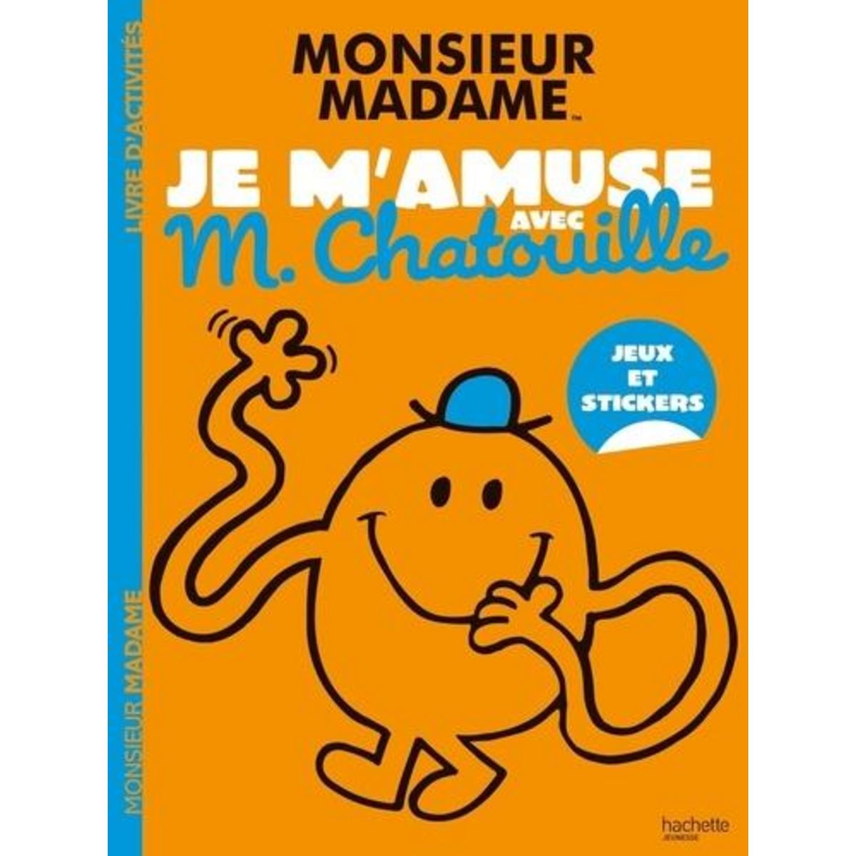 JE M'AMUSE AVEC M. CHATOUILLE. JEUX ET STICKERS, Sanrio