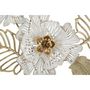 Voir la diapositive 2 : Paris Prix Décoration Murale en Métal  Whity  73cm Blanc & Or