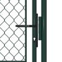 Voir la diapositive 3 : VIDAXL Portillon Acier 100 x 125 cm Vert