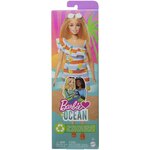 MATTEL Poupée Barbie aime l'océan Blonde