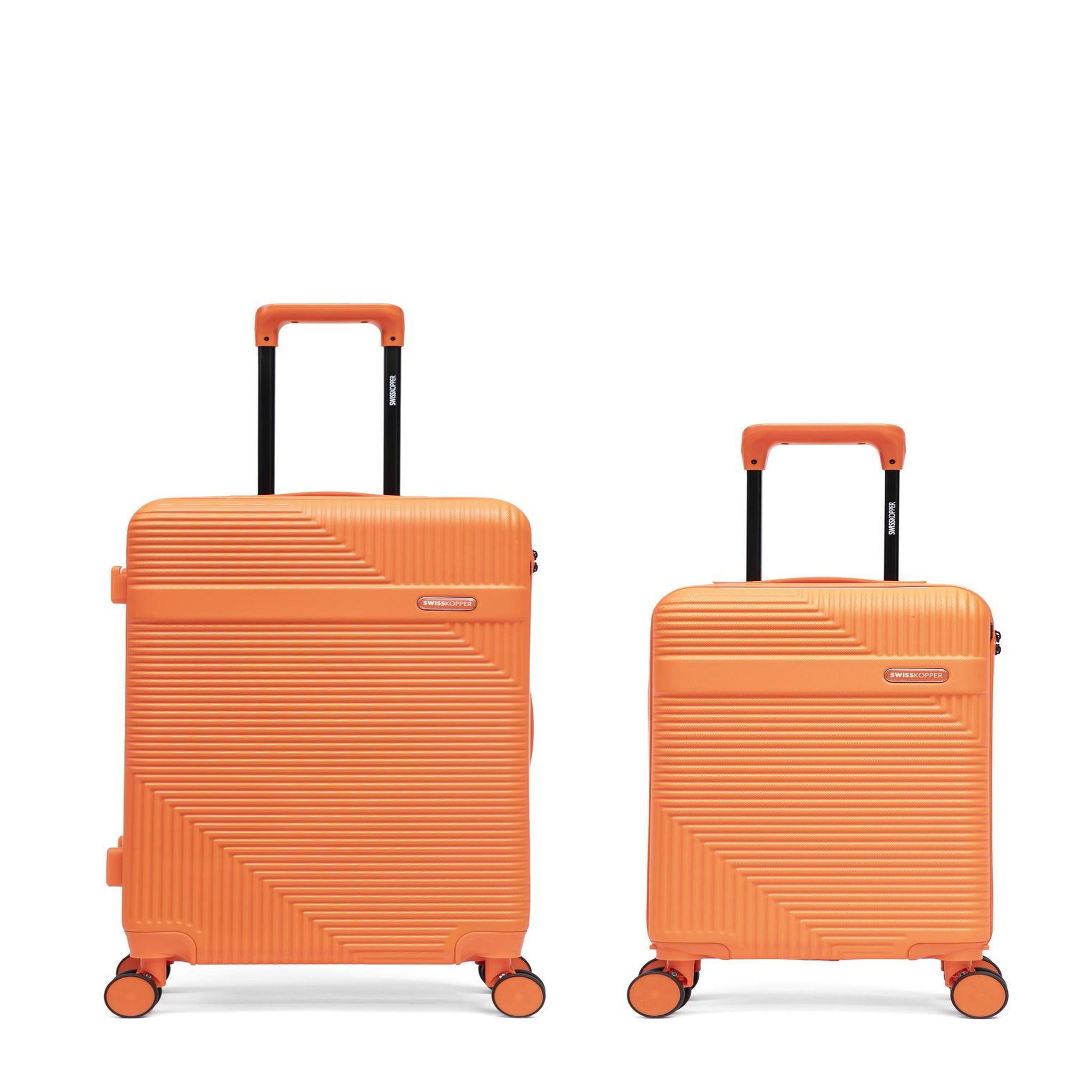 SWISS KOPPER Lot de 2 Valises Rigides Taille Moyenne et Cabine XS WOHLEN
