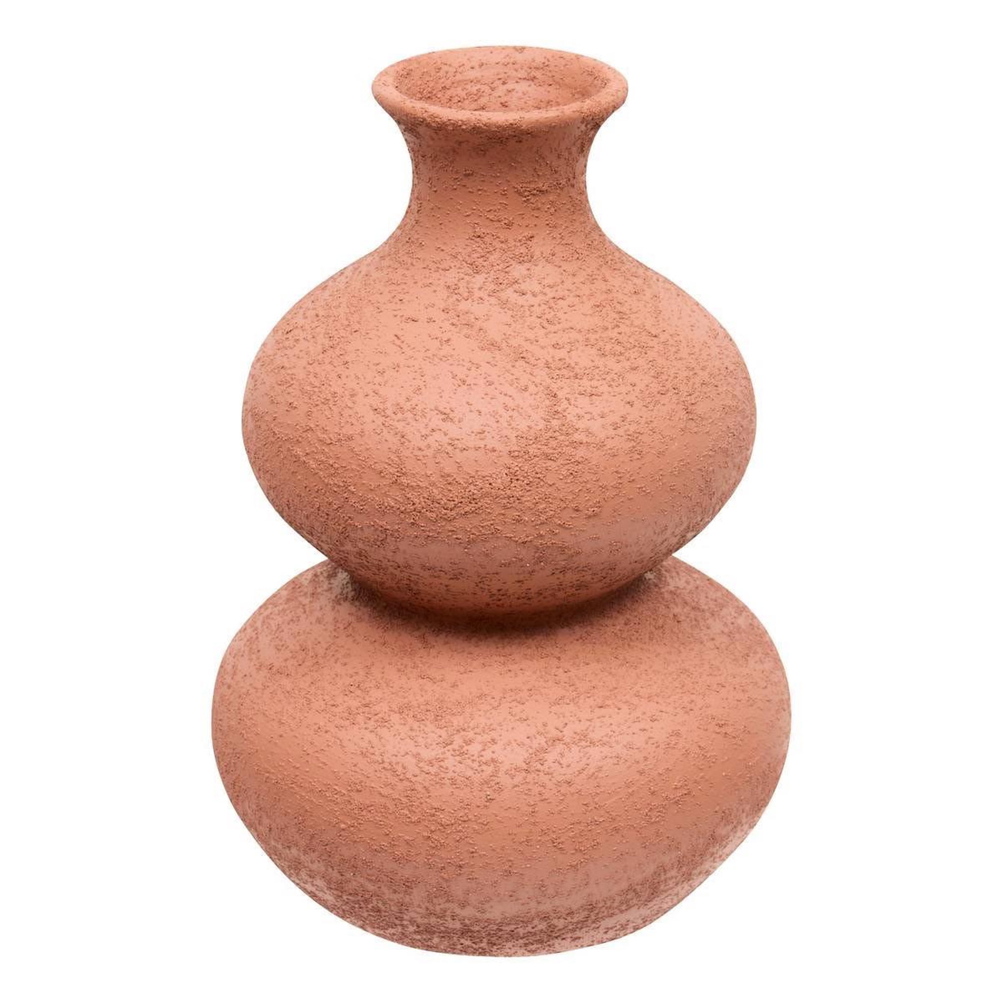 ATMOSPHERA Vase design en céramique  ezia  23cm terracotta