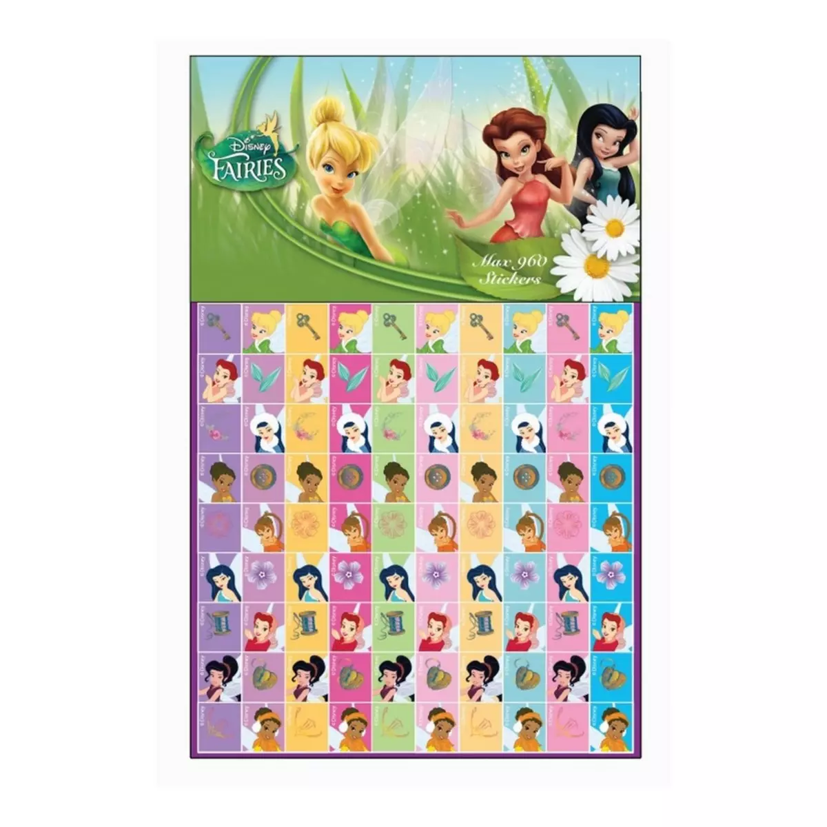 Disney Fée Clochette 960 stickers Fée clochette Disney autocollant enfant scrapbooking Fairies