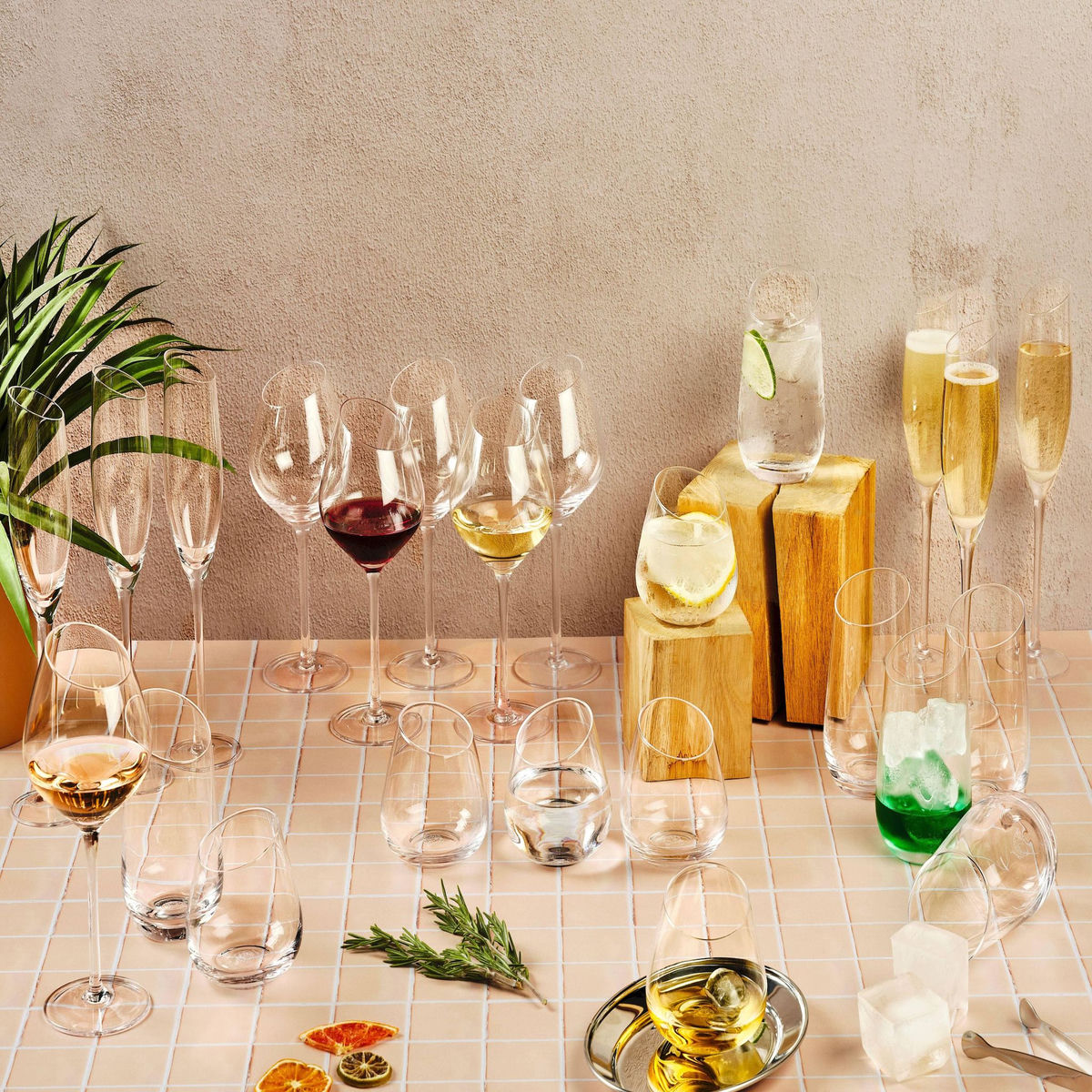 BJORN Set de verres complet SVÄVA - 24 pièces
