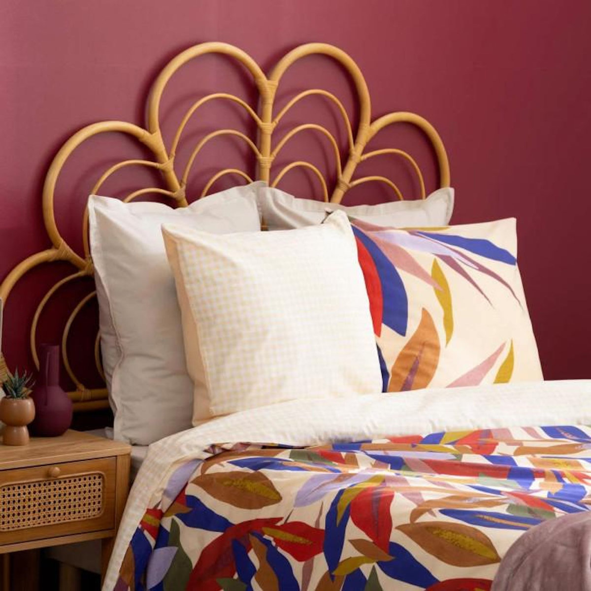 ATMOSPHERA Parure de Lit 3 Pièces  Jannie  240x220cm Multicolore