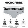 Voir la diapositive 4 : FREEGUN Pack Surprise de 5 Boxers microfibre femme