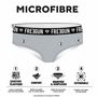 Voir la diapositive 4 : FREEGUN Pack Surprise de 5 Boxers microfibre femme