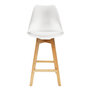 Voir la diapositive 4 : The Home Deco Factory Tabouret de bar en bois scandinave Home Factory