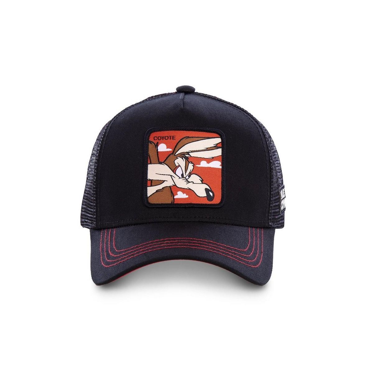 CAPSLAB Casquette Capslab trucker Looney Tunes Coyote noir