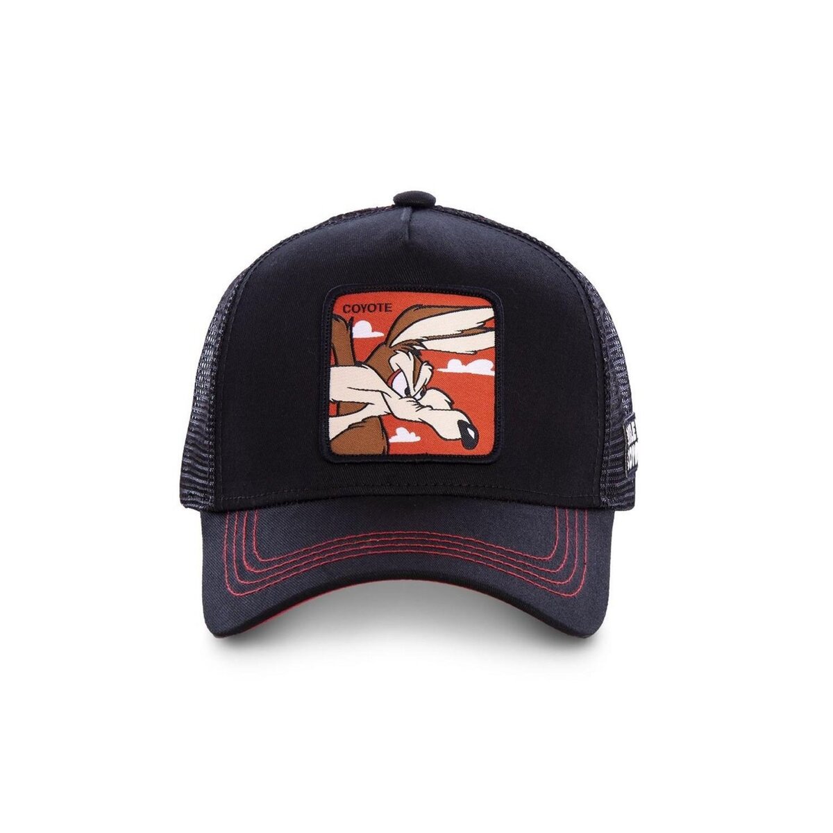 CAPSLAB Casquette Capslab trucker Looney Tunes Coyote noir