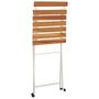 Voir la diapositive 5 : VIDAXL Chaises de bistrot pliantes lot de 8 Bois d'acacia solide acier