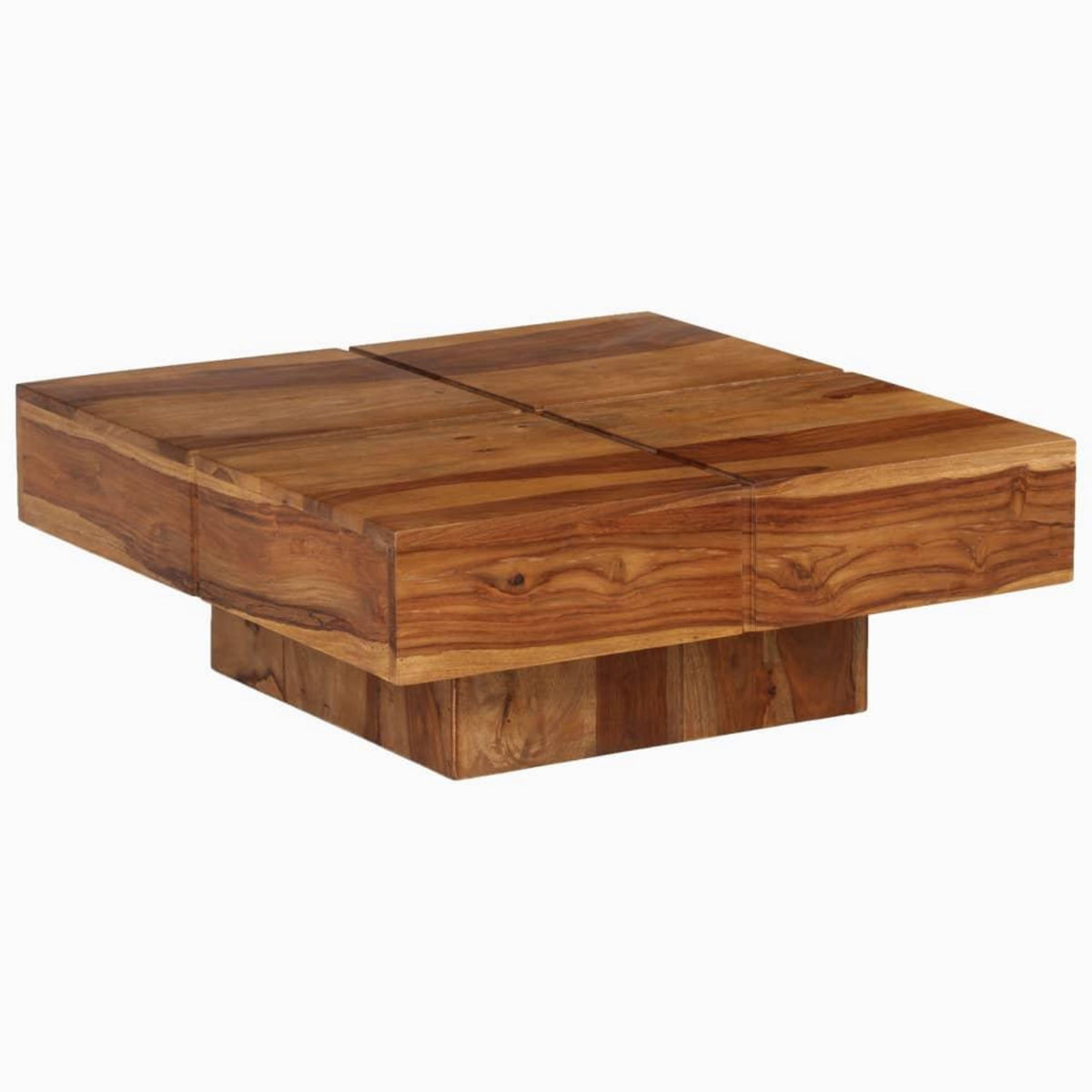 VIDAXL Table basse 80x80x30 cm bois d'acacia massif