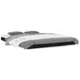 Voir la diapositive 2 : VIDAXL Cadre de lit sans matelas noir 140x190 cm bois de pin massif