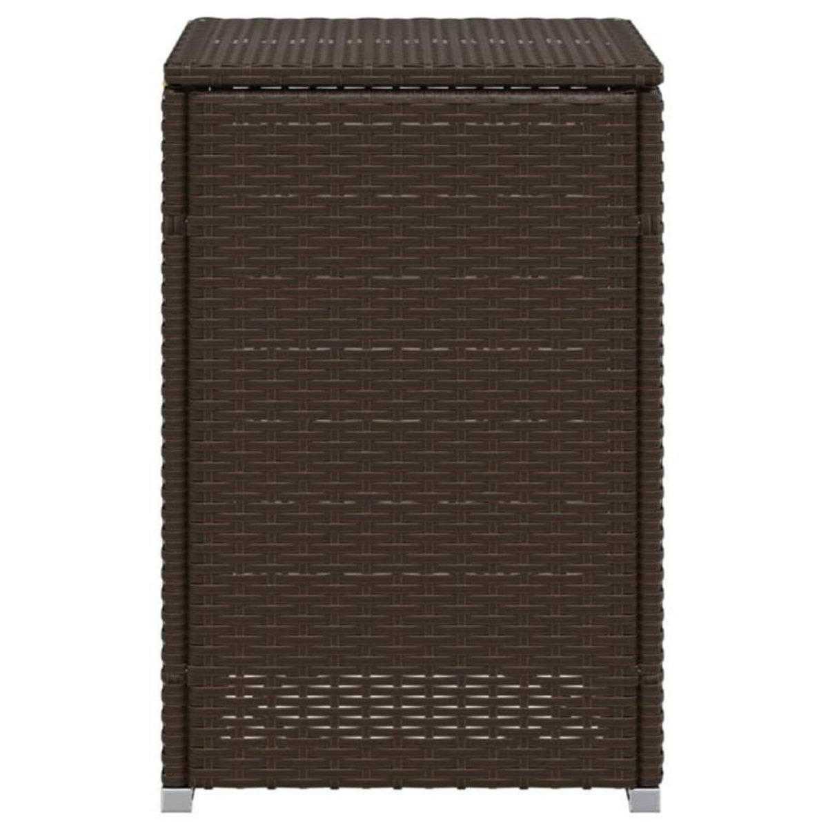 VIDAXL Table de couverture de bouteille de propane marron 40x40x60 cm