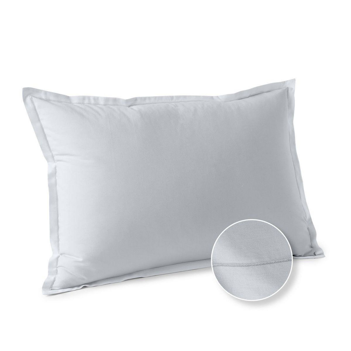 ACTUEL Taie d'oreiller unie en coton 57 fils - collection permanente