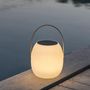 Voir la diapositive 2 : Lumisky Baladeuse solaire et rechargeable JIMMY Blanc Polyéthylène H34cm