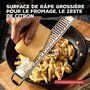 Voir la diapositive 6 : Fackelmann Duo Râpe à zeste longue à gros grain avec couvercle de protection 42 cm et Râpe à parmesan et sa boîte de rangement 19 cm FM Professional Gourmet