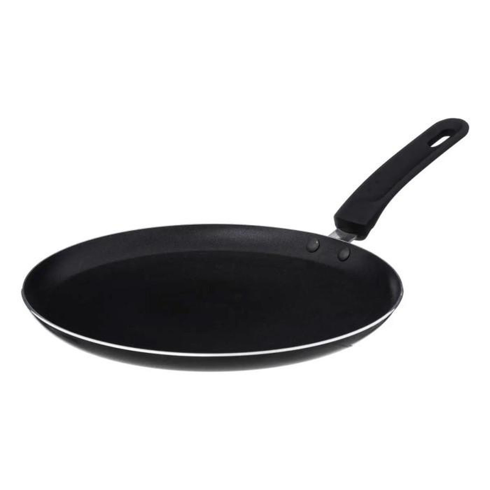 FIVE Poêle à Crêpes  Revêtement Antiadhérent  26cm Noir