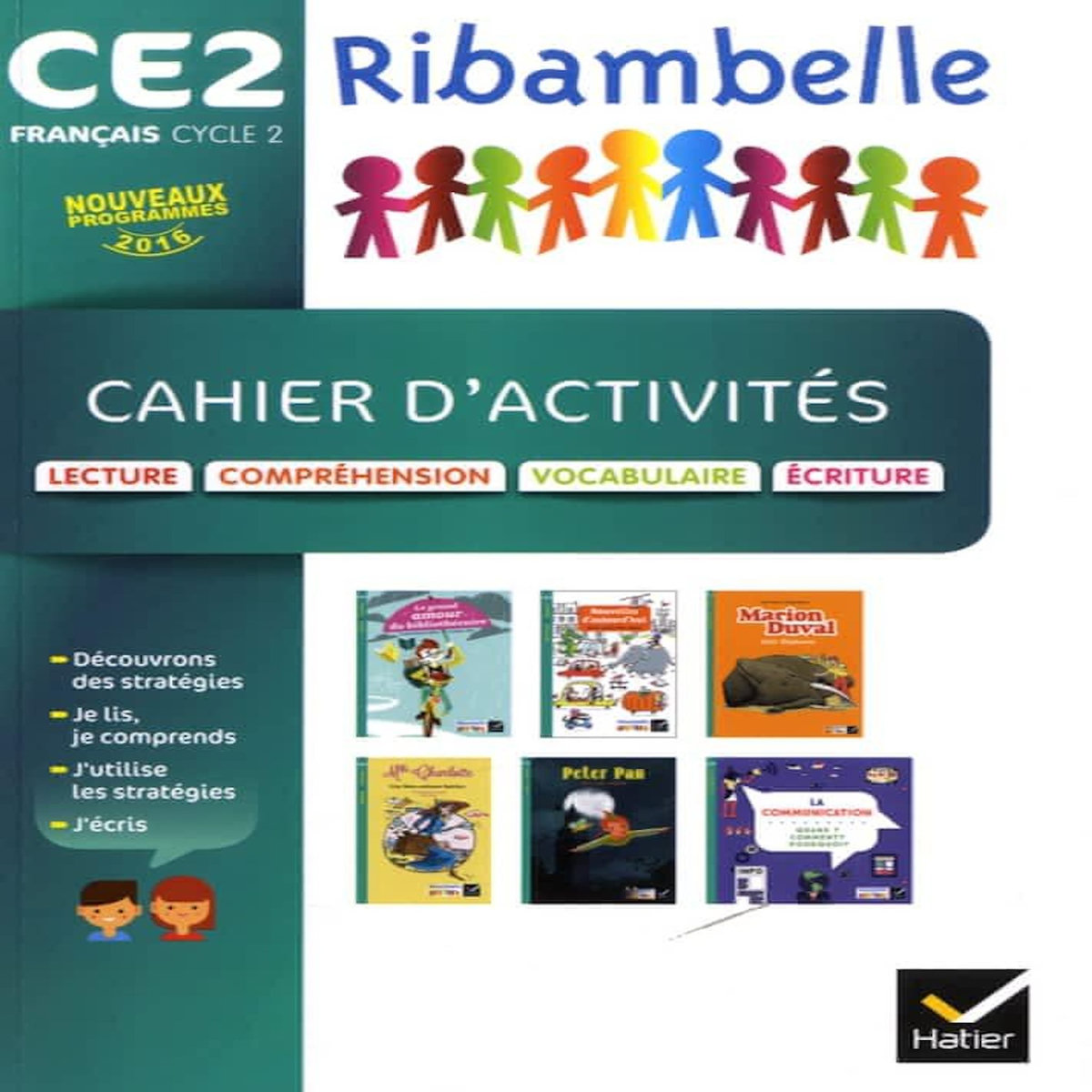 PACK FRANCAIS CE2 CYCLE 2 RIBAMBELLE. AVEC 1 CAHIER DE LECTURE, ECRITURE, COMPREHENSION ET 1 LIVRET D'ENTRAINEMENT A LA LECTURE FLUIDE, EDITION 2017, Demeulemeester Jean-Pierre