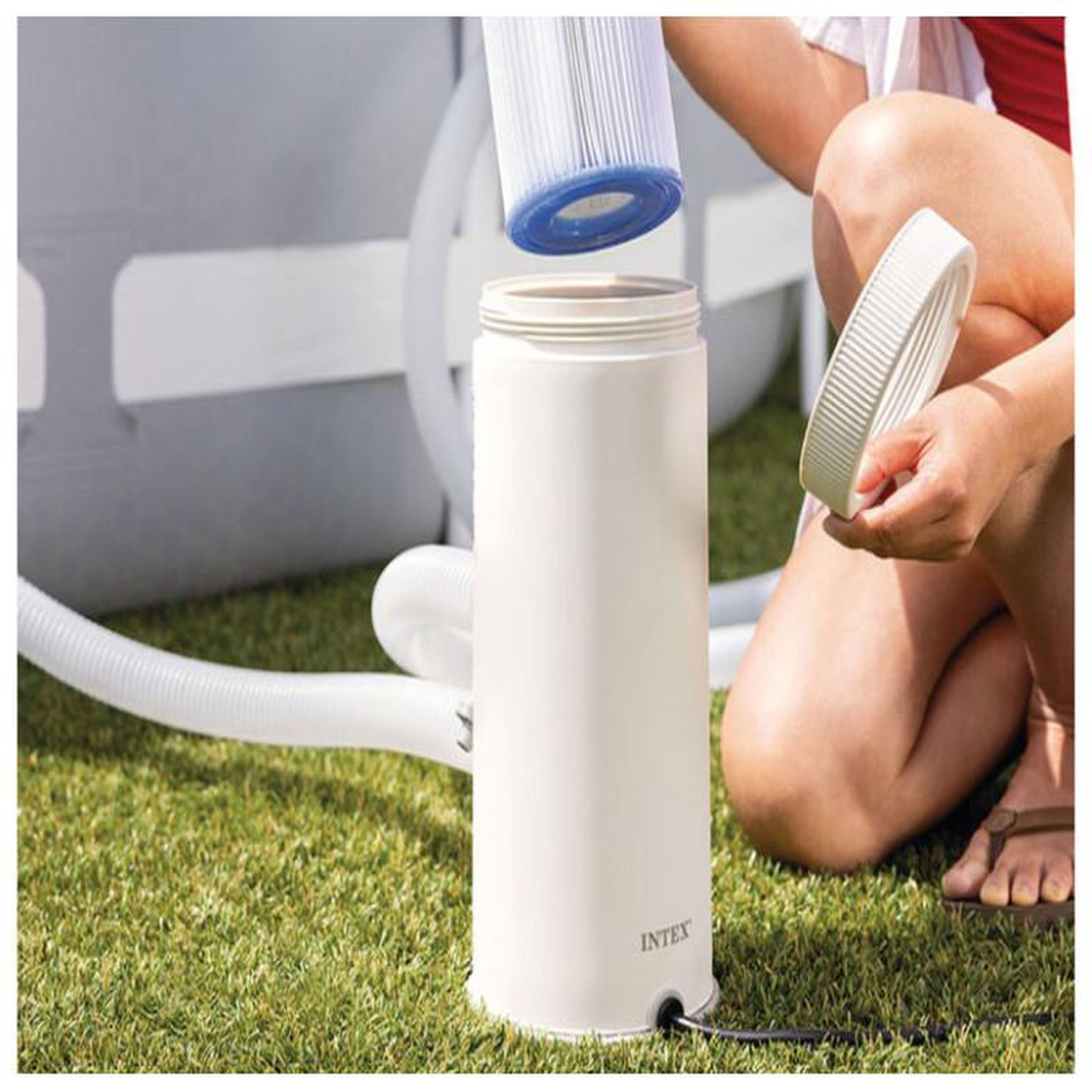 Voir la diapositive 5 : INTEX Epurateur à cartouche C1000 2,7 m³/h - Intex