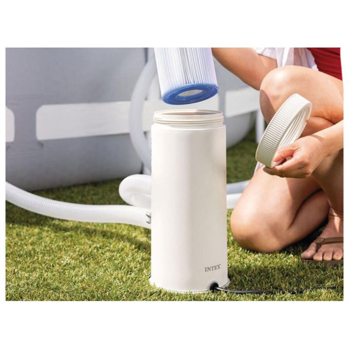 INTEX Epurateur à cartouche C1000 2,7 m³/h - Intex