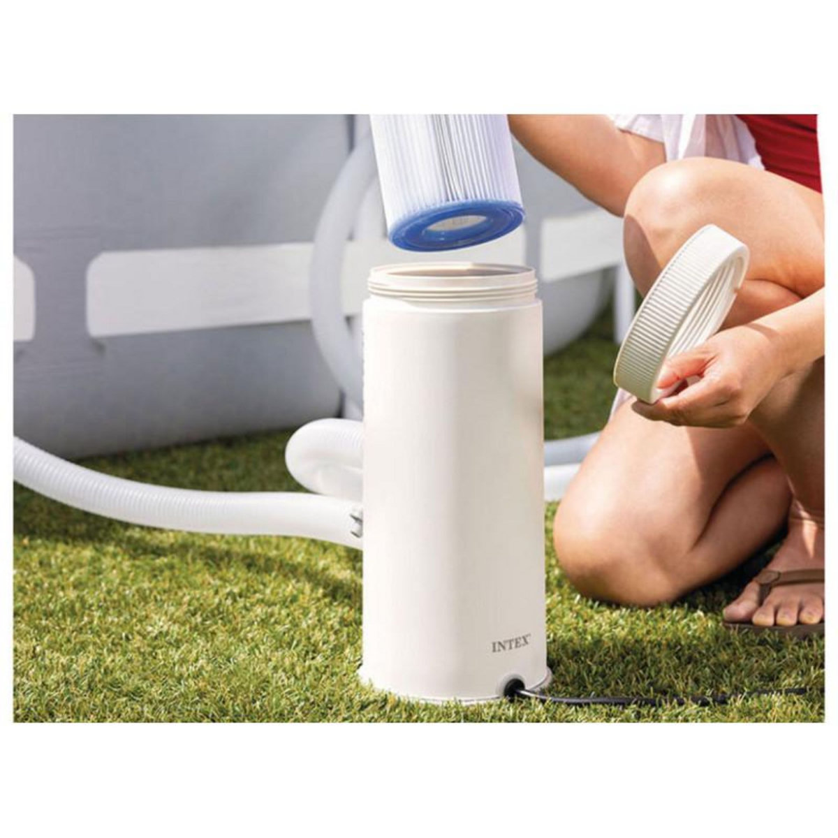 INTEX Epurateur à cartouche C1000 2,7 m³/h - Intex