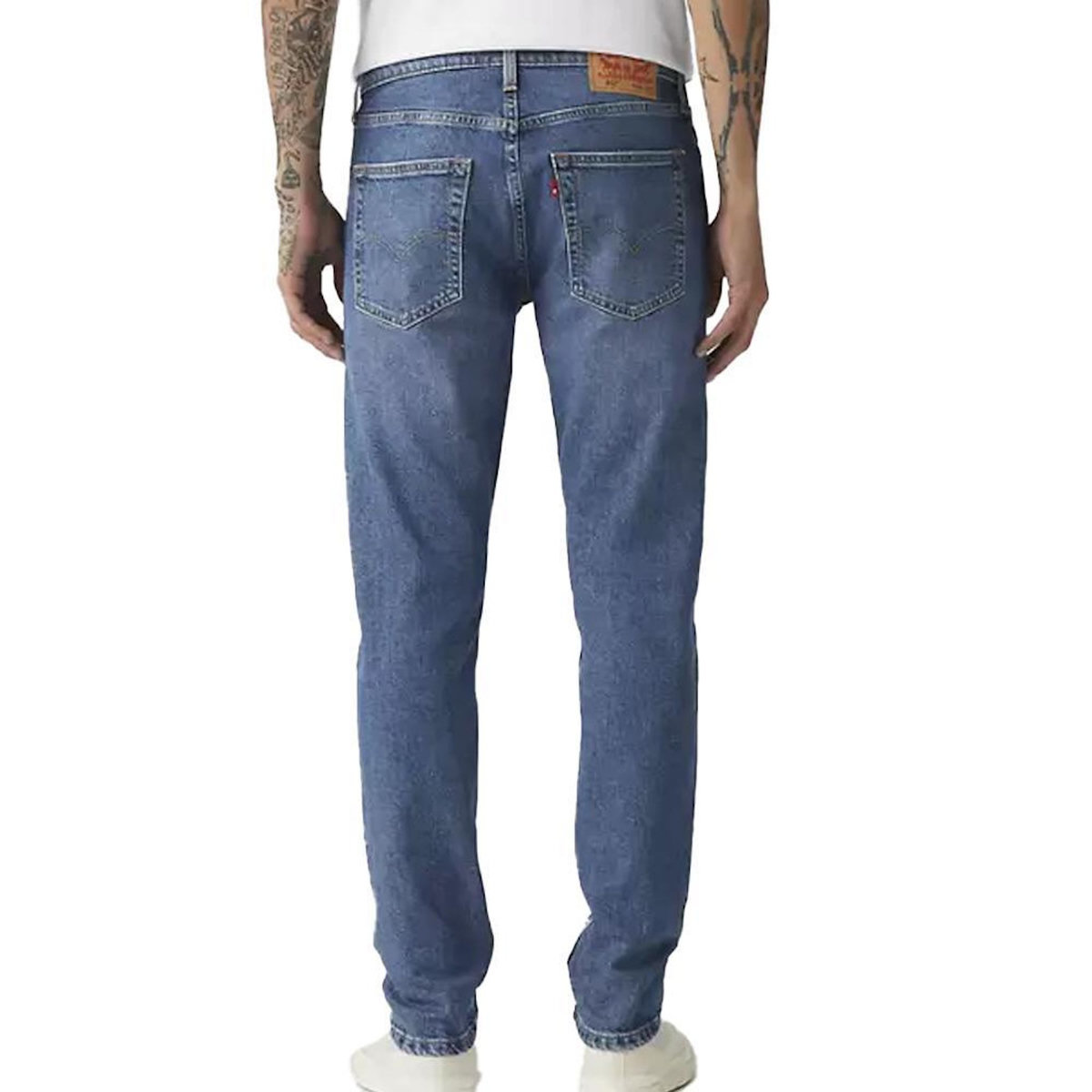 Levi's Jean 512 Bleu Clair Homme Levi's Slim Taper Med Indigos 28833