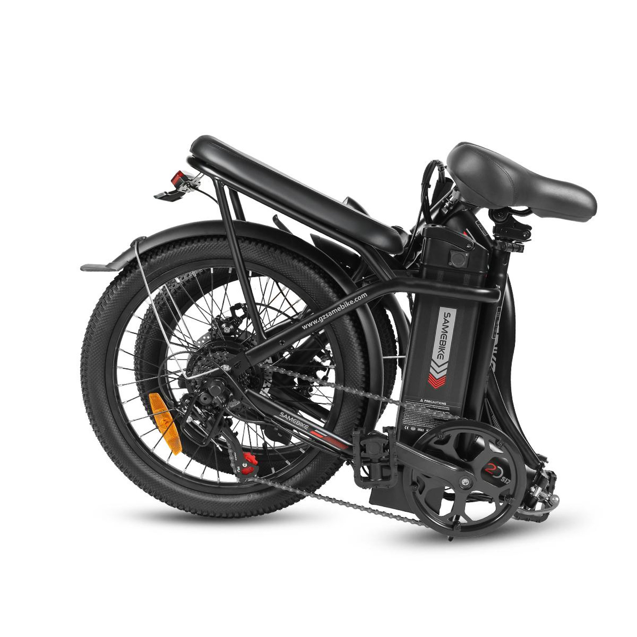 Voir la diapositive 2 : SAMEBIKE Vélo électrique pliant de ville SAMEBIKE CY20