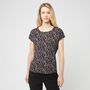 Voir la diapositive 1 : INEXTENSO T-shirt manche courte noir fantaisie femme