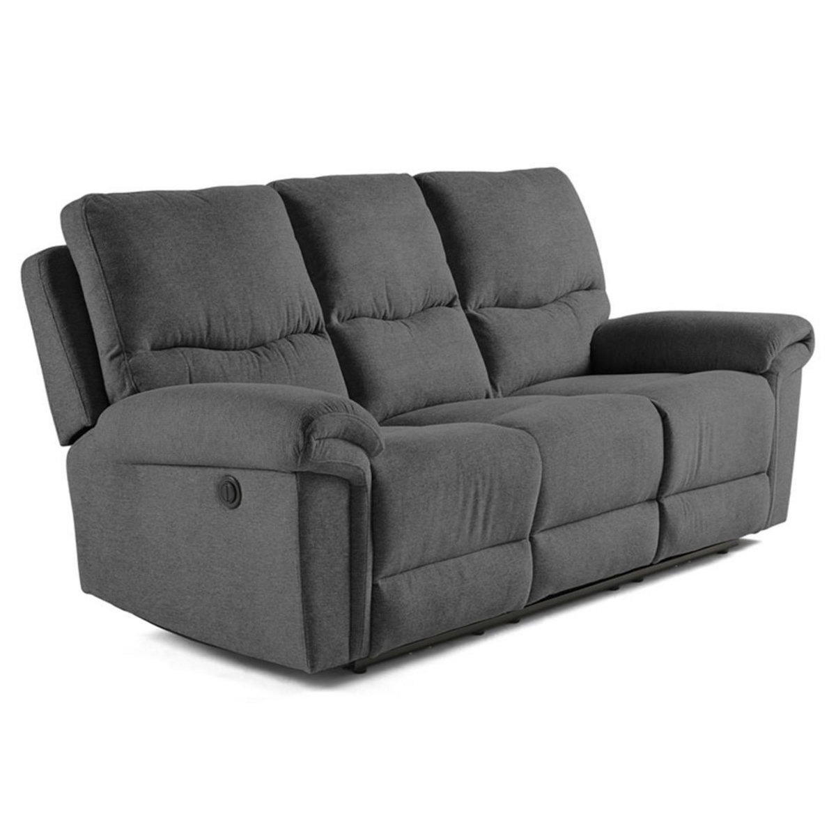 BEST MOBILIER Jasmin - canapé relax électrique 2 et 3 places - en tissu