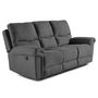 Voir la diapositive 2 : BEST MOBILIER Jasmin - canapé relax électrique 2 et 3 places - en tissu