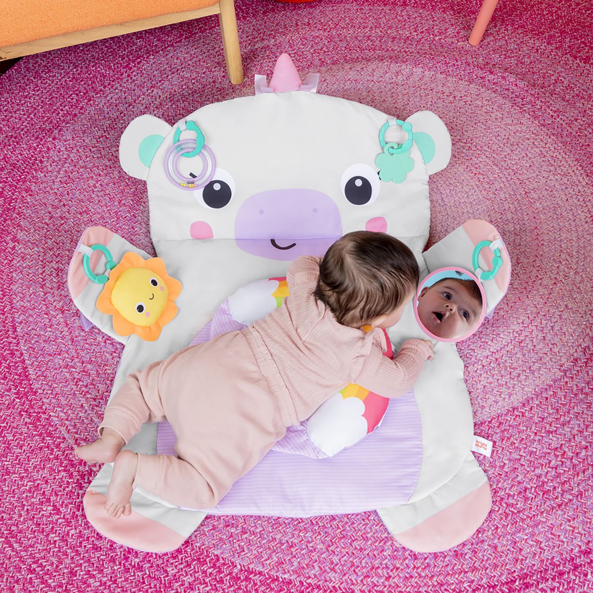 AUCHAN BABY Tapis d'activités Licorne bébé 