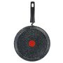 Voir la diapositive 2 : TEFAL Crêpière noir AUTHENTIC, poêle à crêpes 25 cm