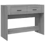 VIDAXL Table console Sonoma gris 100x39x75 cm Bois d'ingenierie